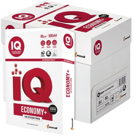Hartie Copiator A4 IQ Economy 80g/mp, 500coli/top [1]