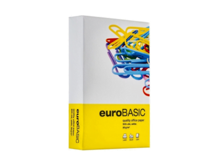 Hartie copiator - Hartie Copiator Eurobasic A4, 80g/mp, 500coli/top