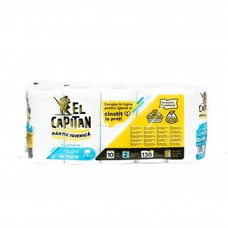 Hartie Igienica 2 Straturi 10 role/set ElCapitan [3]