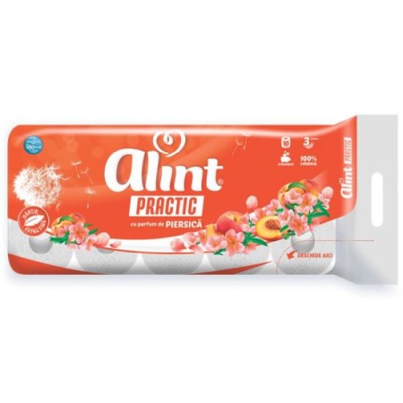 Hartie igienica - Hartie Igienica 3 Straturi 10 role/set Alint Practic