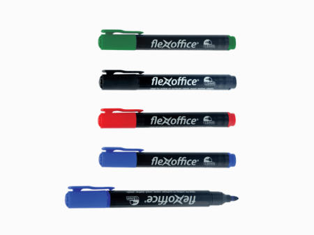 Marker Permanent Flexoffice, 1.5-2.5 mm - Albastru [1]