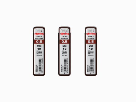 Mine creion mecanic - Mina Creion 0,5mm Rotring - 2B
