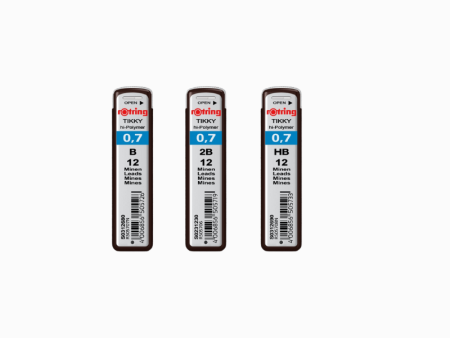 Mine creion mecanic - Mina Creion 0,7mm Rotring - 2B