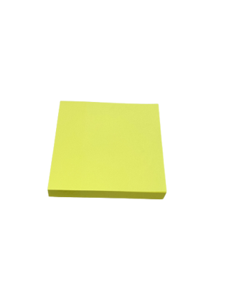 Notes Autoadeziv 75×75 MM Neon - Galben [3]