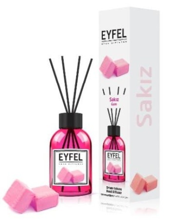 Odorizante - Odorizant Parfum Camera cu Betisoare Eyfel, Bubble Gum 120ml