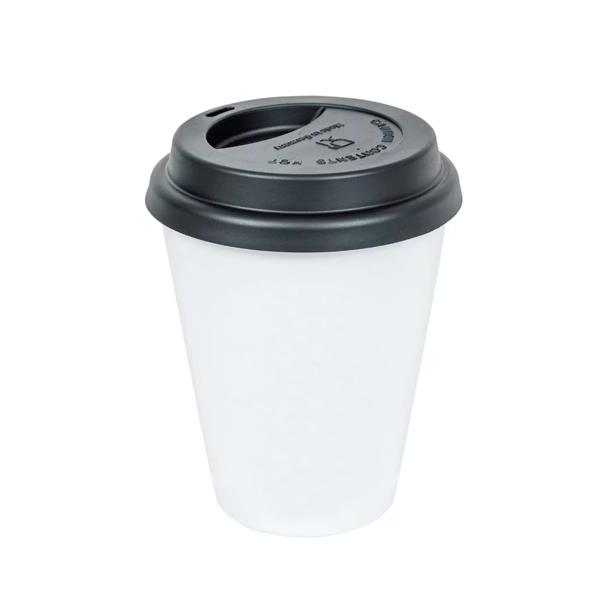 Horeca - Pahare Carton cu Capac 335ml, 12oz, 100buc/set