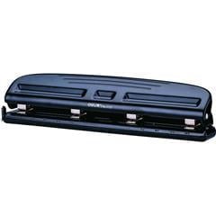 Capsatoare, perforatoare si decapsatoare - Perforator 4 Gauri 10 coli, E0120 Deli