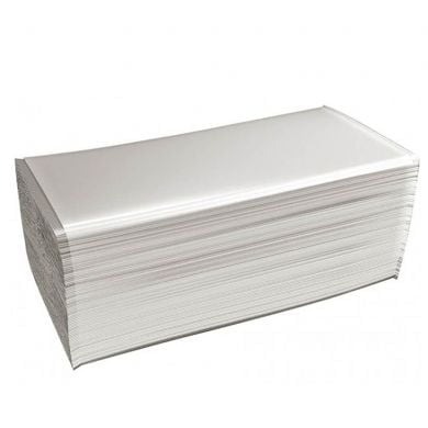 Prosop Servetele Hartie Alba Tip V 2 Straturi, 150buc/set [1]