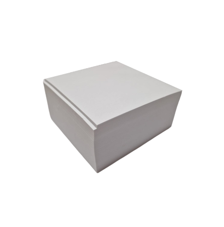 Notesuri si indecsi autoadezivi - Cub Hartie Alb 9x9 cm