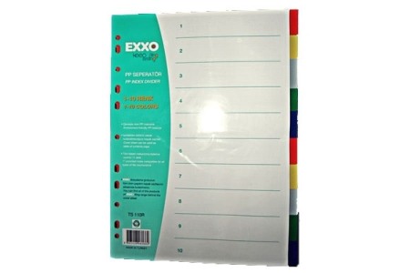 Separatoare Plastic Exxo Calendaristic Ian-Dec [2]