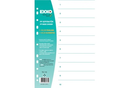 Separatoare Plastic Exxo Calendaristic Ian-Dec [1]