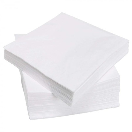 Servetele - Servetele Masa Albe 25x25 cm, 100 buc/set