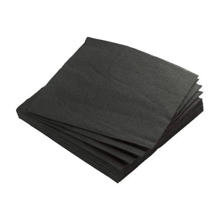 Servetele - Servetele Masa Negre 25x25cm 2 straturi, 100 buc/set