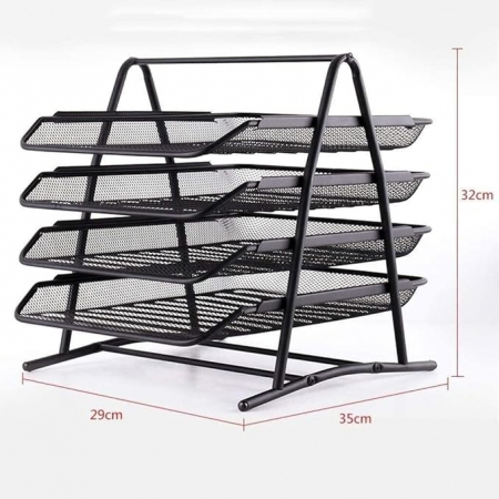 Set 4 Tavite Documente Suprapozabile, Plasa Metal Eher [6]