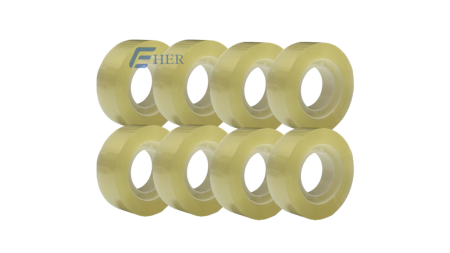 Benzi adezive - Set 8 role Banda Adeziva 18mm x 33m EHER