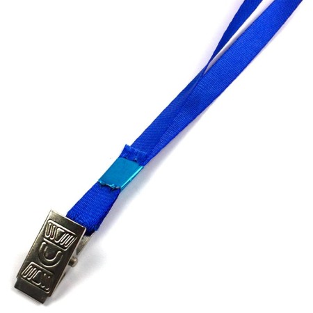 Snur Textil cu Clema Metalica pentru Ecuson [1]