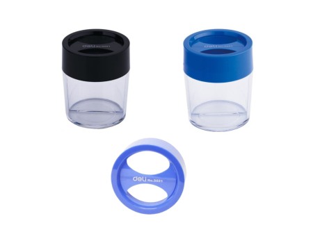 Suporturi Birou, Cutii Metalice si Etichete pentru Chei - Suport Magnetic Agrafe Deli - Albastru