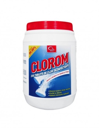 Articole Toaleta, WC - Tablete Clor Dezinfectante Clorom 200buc