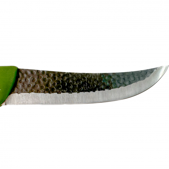 Cutit pentru macelarie, cu lama curbata din otel, verde, lungimea lamei de 20 cm [3]