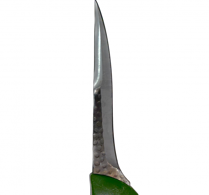 Cutit pentru macelarie, cu lama dubla din otel, verde, lungimea lamei de 19 cm [2]