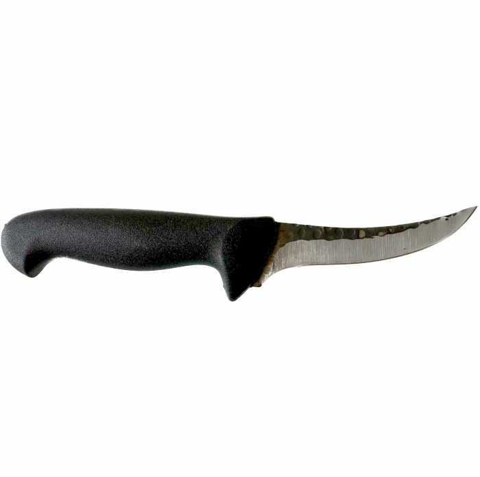 Cutit profesional pentru macelarie, cu lama curbata, otel, negru, lungimea lamei de 12 cm [3]