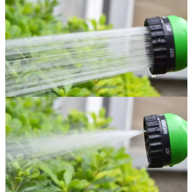 Furtun de grădină din polimer, fara indoire, Verde/Negru, 30 m [3]