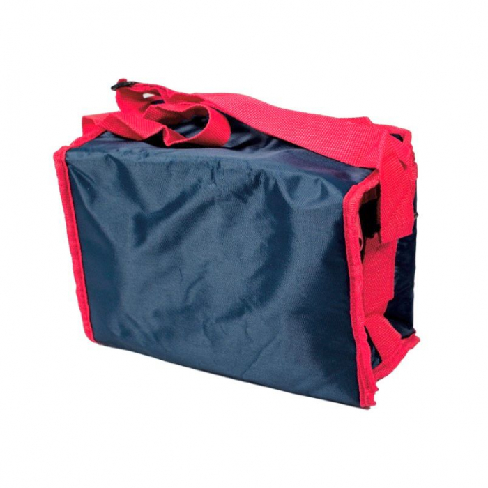 Geanta termica cu model, Albastru inchis/Portocaliu, 25 x 14 x 19 cm [5]