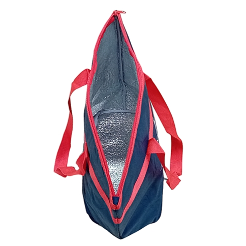 Geanta termica cu model, Albastru inchis/Portocaliu, 45 x 16 x 35 cm [5]