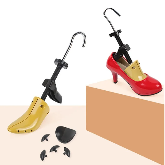 Set calapoade pentru intinderea pantofilor, Galben/Negru, marime universala, 2 buc [13]
