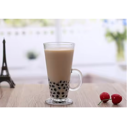 Set cani de sticla pentru cafea, Transparent, 300 ml, 6 buc [3]