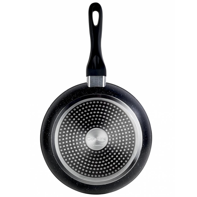 Tigaie din aluminiu, Cooking by Heinner, Black Sand, Negru, 22 x 4.8 cm [2]