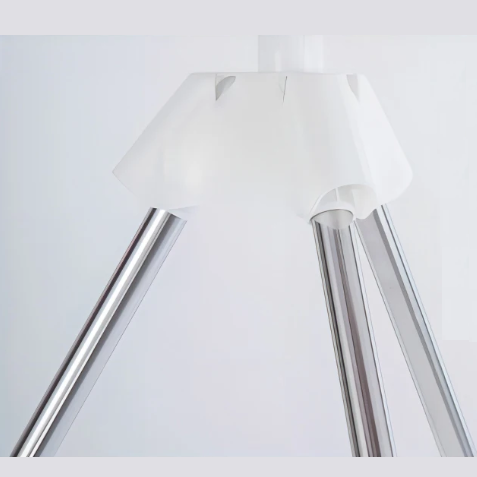 Uscator de rufe pliabil, Alb, 80 x 80 x 170 cm [5]