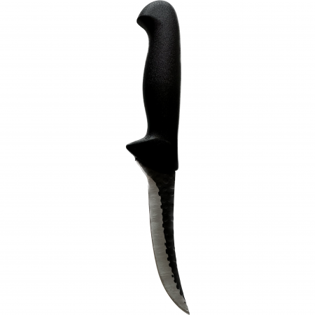 Cutit pentru macelarie, cu lama curbata din otel, negru, lungimea lamei de 15 cm [2]