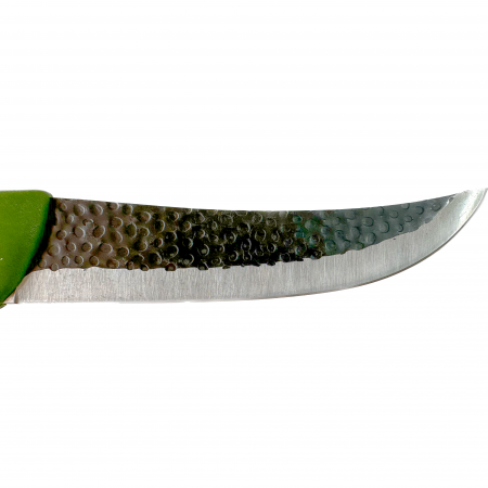 Cutit pentru macelarie, cu lama curbata din otel, verde, lungimea lamei de 20 cm [2]
