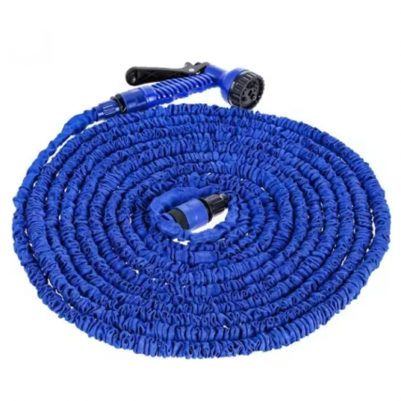Furtun de grădină din polimer, fara indoire, Albastru/Negru, 60 m [1]