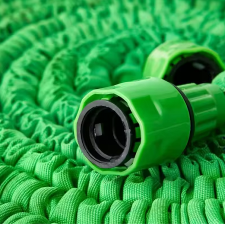 Furtun de grădină din polimer, fara indoire, Verde/Negru, 30 m [1]