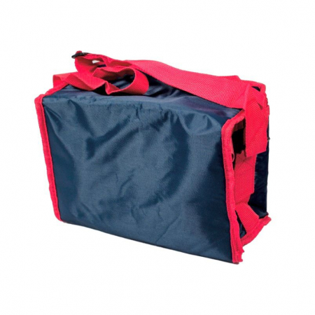 Geanta termica cu model, Albastru inchis/Portocaliu, 25 x 14 x 19 cm [4]