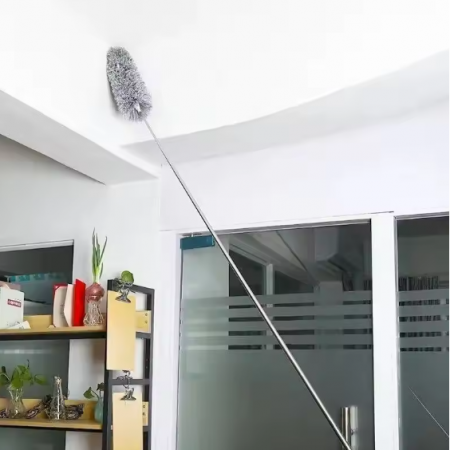 Pamatuf pentru praf cu maner reglabil, Gri, 83 - 280 cm [2]
