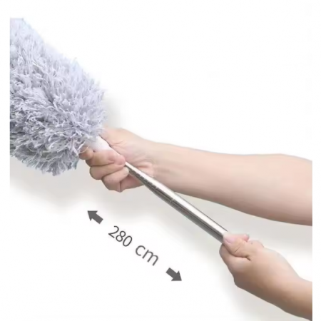 Pamatuf pentru praf cu maner reglabil, Gri, 83 - 280 cm [1]