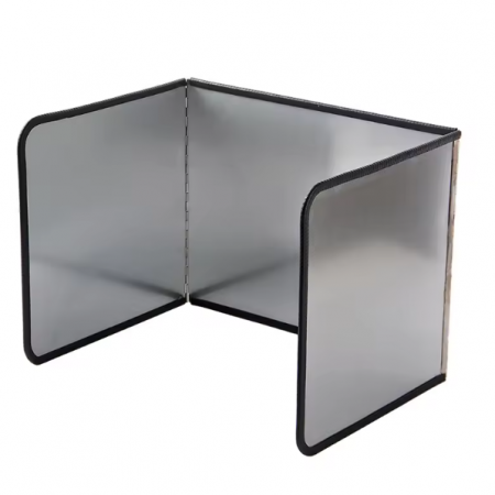 Accesorii - Paravan de protectie pentru plita, Gri, 97 x 30 cm
