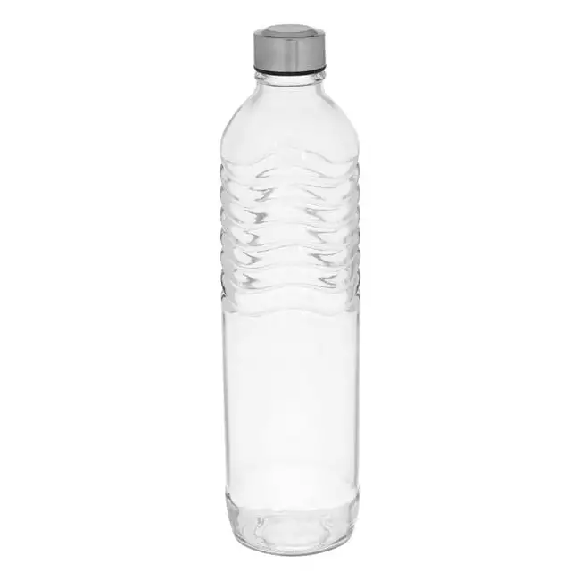 Bucatarie - Recipient pentru bauturi din sticla, cu capac, 1.25 l, Transparent