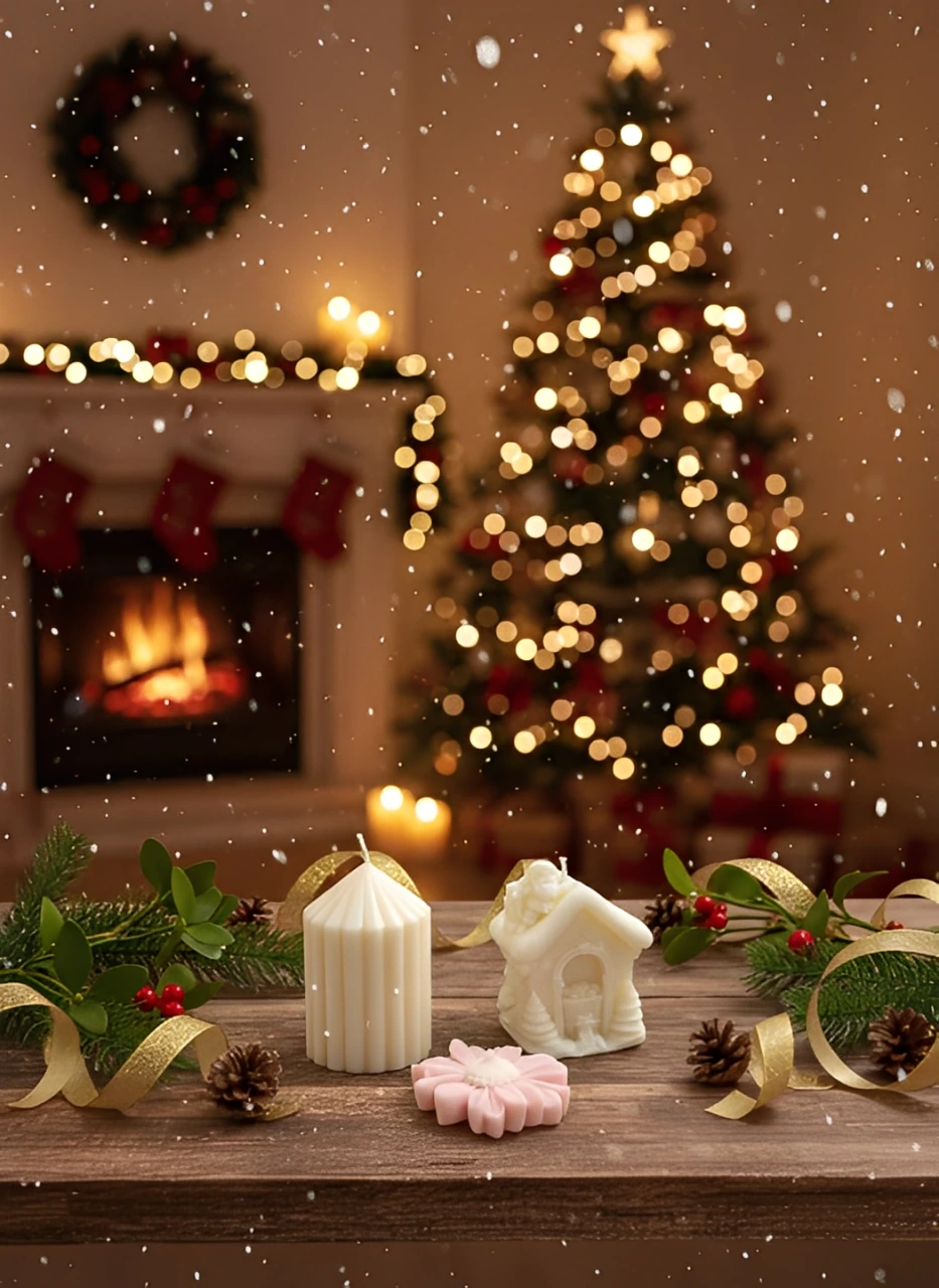 Set 3 lumanari parfumate, HANDMADE, ceara naturala din soia, fitil din bumbac, Lumanare, Casa si Margareta, 7.5 cm [1]