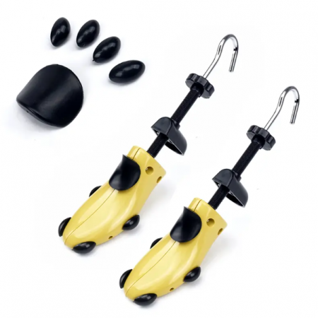 Set calapoade pentru intinderea pantofilor, Galben/Negru, marime universala, 2 buc [4]
