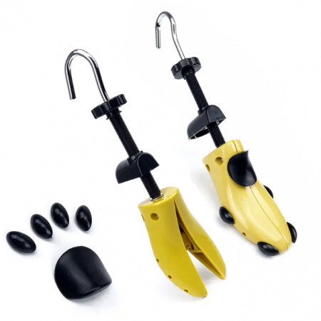 Set calapoade pentru intinderea pantofilor, Galben/Negru, marime universala, 2 buc [1]