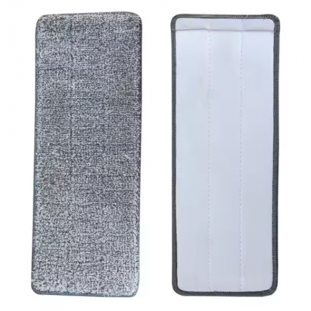 Set lavete din microfibra pentru mop, Gri, 30 x 10 cm, 4 buc [1]