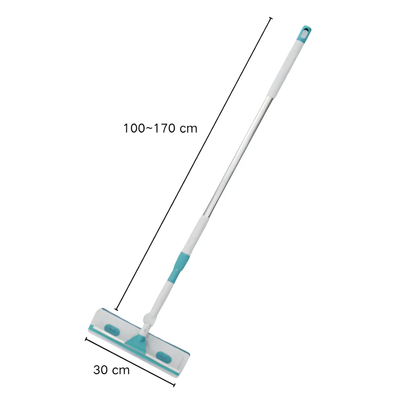 Spalator geamuri cu maner telescopic extensibil, Herum, 2 lavete incluse, 100 - 170 cm [1]