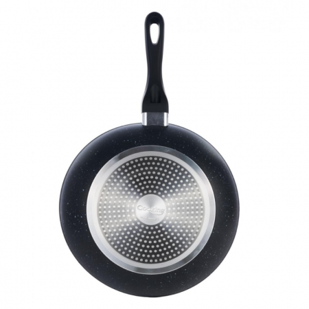 Tigaie din aluminiu wok, Cooking by Heinner, Black Sand, Negru, 30 x 8 cm [1]