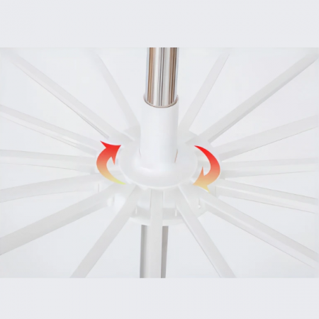 Uscator de rufe pliabil, Alb, 80 x 80 x 170 cm [1]