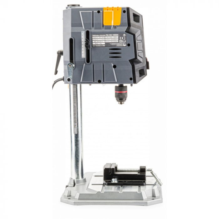 Aparat, masina de gaurit cu afisaj LCD lumina laser 1000W bormasina fixa 13mm banc coloana verticala (PM0917) [3]