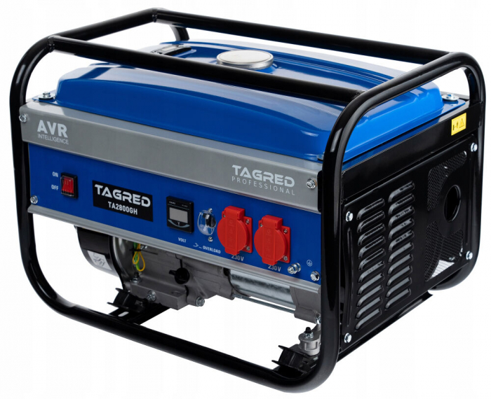 Generator curent 2.8kw 2800W 2x230V motor pe benzina 7CP (TA2800GH) [7]